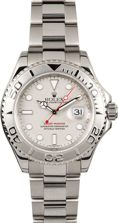 rolex yacht master 35 platinum|rolex yacht master price list.